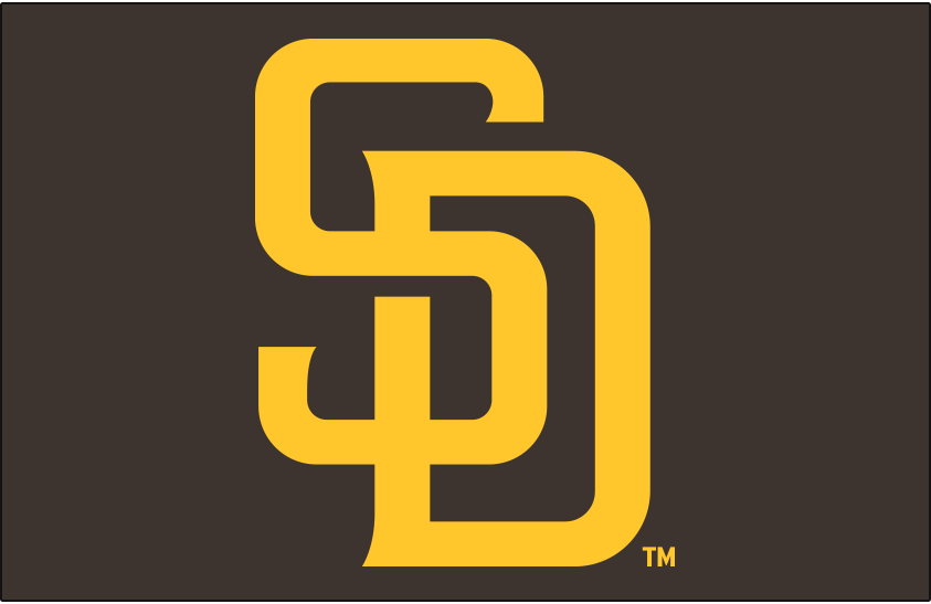 San Diego Padres 2020-Pres Primary Dark Logo iron on transfers for clothing...